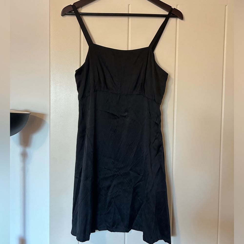 Vintage 90s Gap 100% silk mini dress